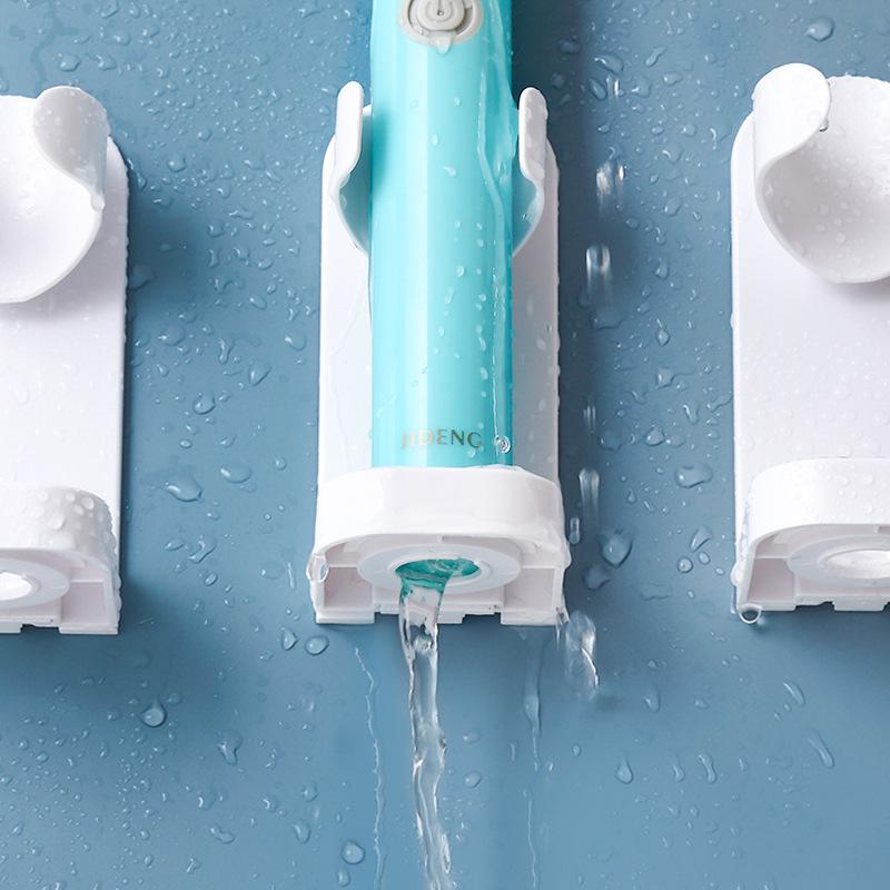 Wall-Mounted Electric Toothbrush Holder for Bathroom, Toilet - Punch-Free