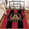Atlanta United FC Logo Rug Non-slip Rug Suitable for Living Room and Bedroom Sofas