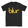 Blur Britpop Band Herren 100% Baumwolle T-Shirt Sommer Vintage Rundhals Hippie Stil Oversized Design Oberteil Damen und Herren T-Shirts...