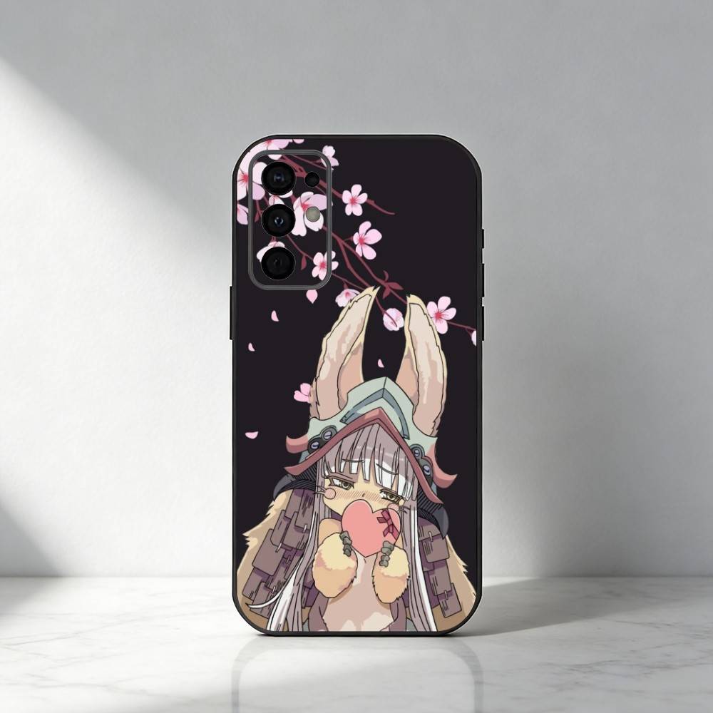 

Made In A-Abyss Nanachi Phone Case For Samsung S25,S24,S21,S22,S23,S30,Ultra,S20,Plus,Fe,Note,5G Black Cover Samsung S25