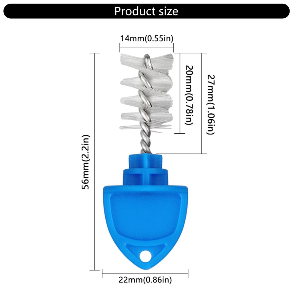 10pcs Beer Plug Tap Brush Beer Tap Plug Brush Beer Faucet Tap Cleaning Brushes Faucet Plug Brush for Bar Home Use