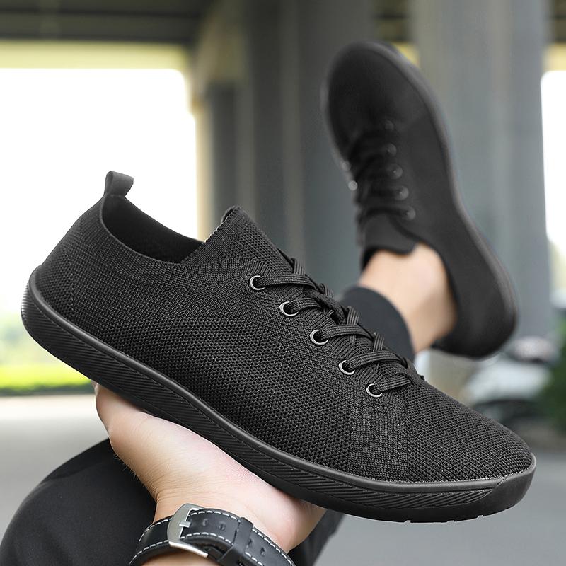 Flache Herrenschuhe Sommer Atmungsaktive Casual Sneakers Für Männer Neue Mesh Bequeme Weiße Wanderschuhe Vulkanisierte Sneakers Schuhe Damen