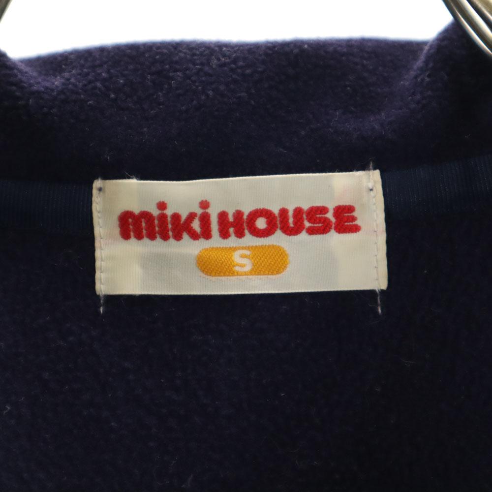 MIKIHOUSE Made In Japan Long Sleeve Half Zip Fleece Jacket S Navy System Men's Used