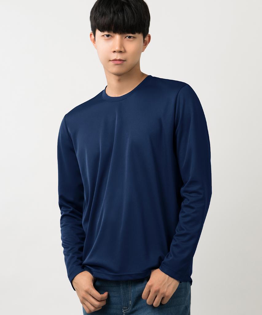 ARMEDES [2Pack] Functional Honeycomb Cool Long Sleeve T-Shirt Ar-204 (4 Colors) (Type A)