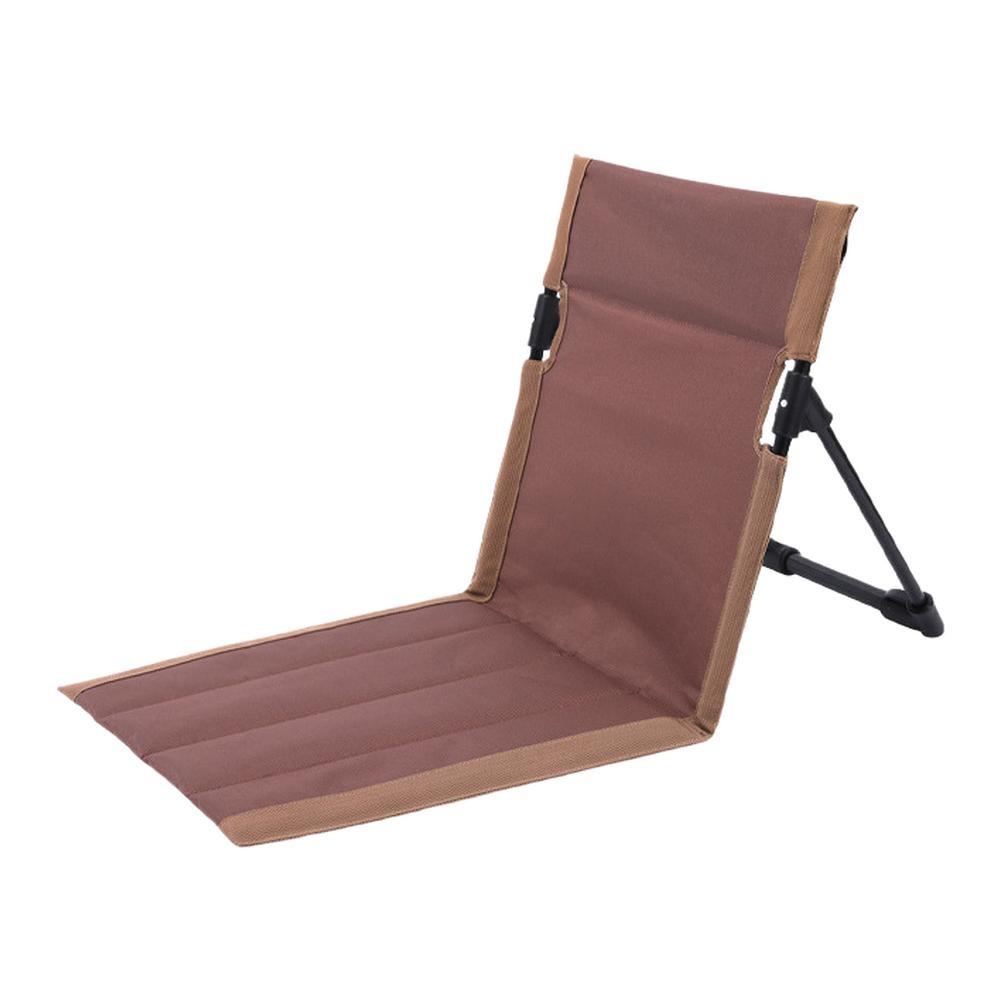 Adjustable Backrest Beach Chair Folding Lounge Chair