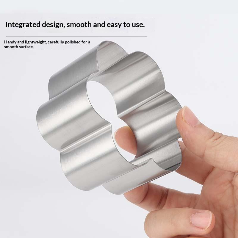 Stainless Steel Mousse Cake Ring Molds with Press Plate 1/4 Pcs Multi Shapes for Commercial Bakery Dessert Making