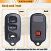 SUPALAND Key Fob Keyless Entry Fits for Toyota Camry 2002-2006 / Matrix Pontiac Vibe 2003-2008 / Sienna 1999-2003 / Solara 2002-2003 Remote Control