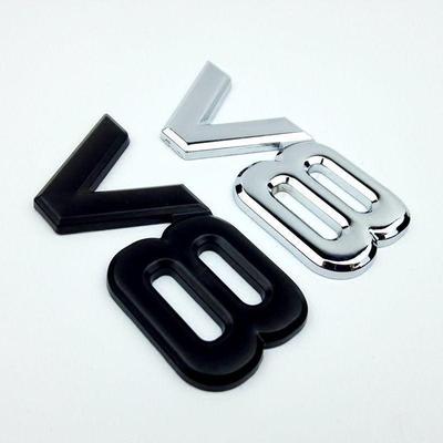 3D Metall V8 Auto Emblem Heckaufkleber