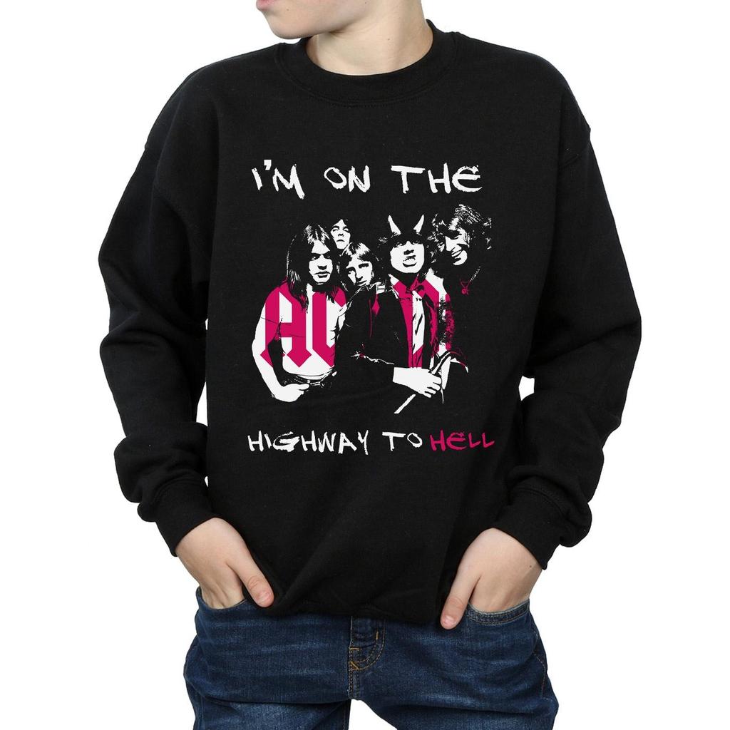 AC/DC Boys I´m On The Highway To Hell Sweatshirt
