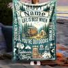 Birthday Wishes Customize Your Name Home Blanketss Comfortable Soft Lightweight Allseason Multipurpose Blanket For Picnic Sofa Office Bed Living Room