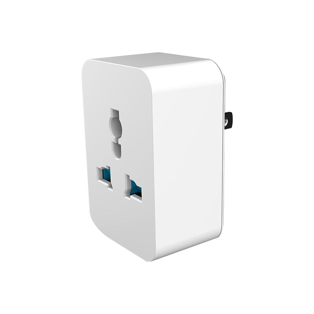 Tuya Smart Socket: Dual-Control 16A Plug with American, European, and Brazilian Compatibility