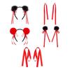 Cartoon Headband Cosplay Hairpieces Comfortable Fabric Headpiece for Women Costume Headwear for Festivals and Parties