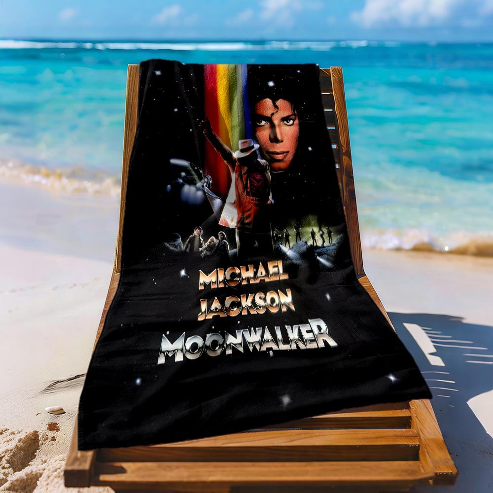 Michael Jackson6 Strandtuch Superweich & Saugfähig Bequem Leicht Geeignet für Sport, Reisen, Schwimmen, Yoga, Badezimmer, Strand Und Pool