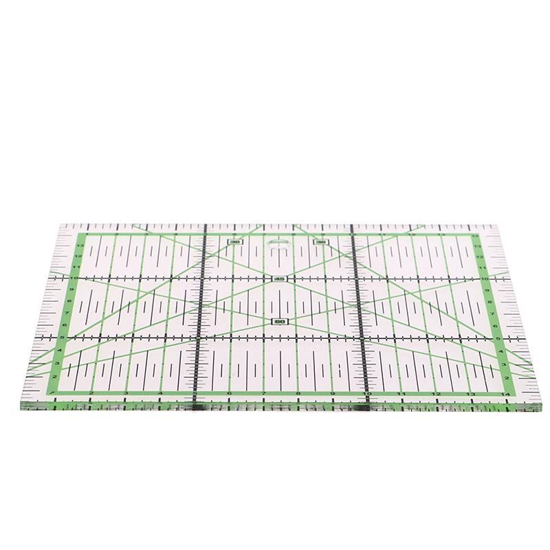Diy Hand Tool Patchwork Ruler Square Shape Tailor Yardstick Cloth Cutting Rulers