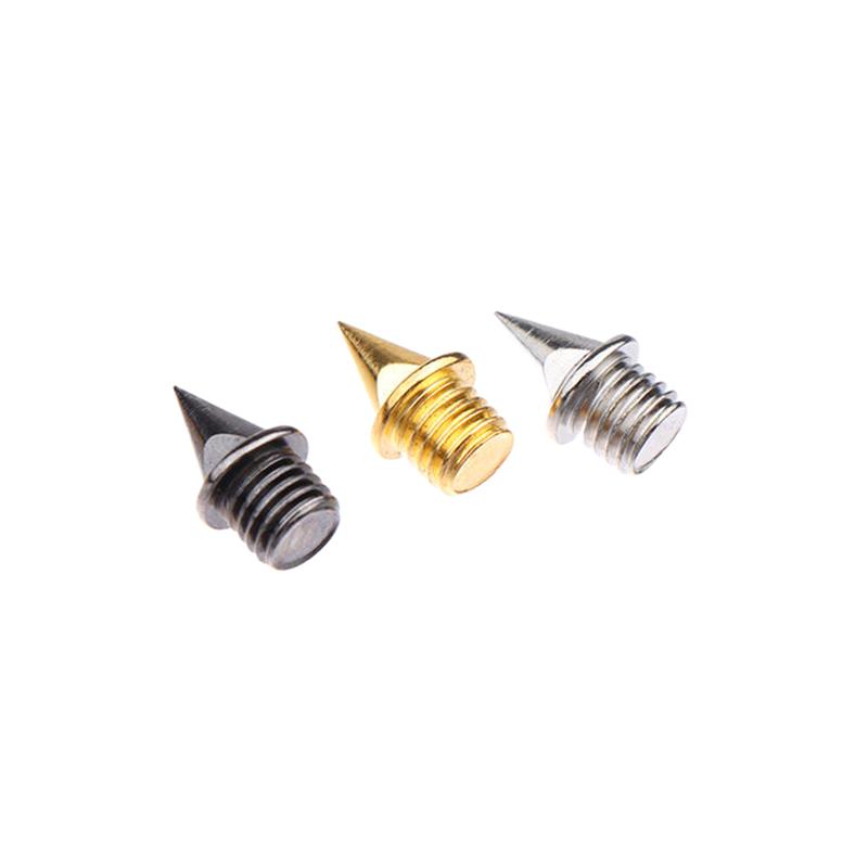 12Pcs Track Field Needle Silver/Gold/Black Camping Running Shoe Spikes Track Field Needle Outdoor Tools Replacements Parts