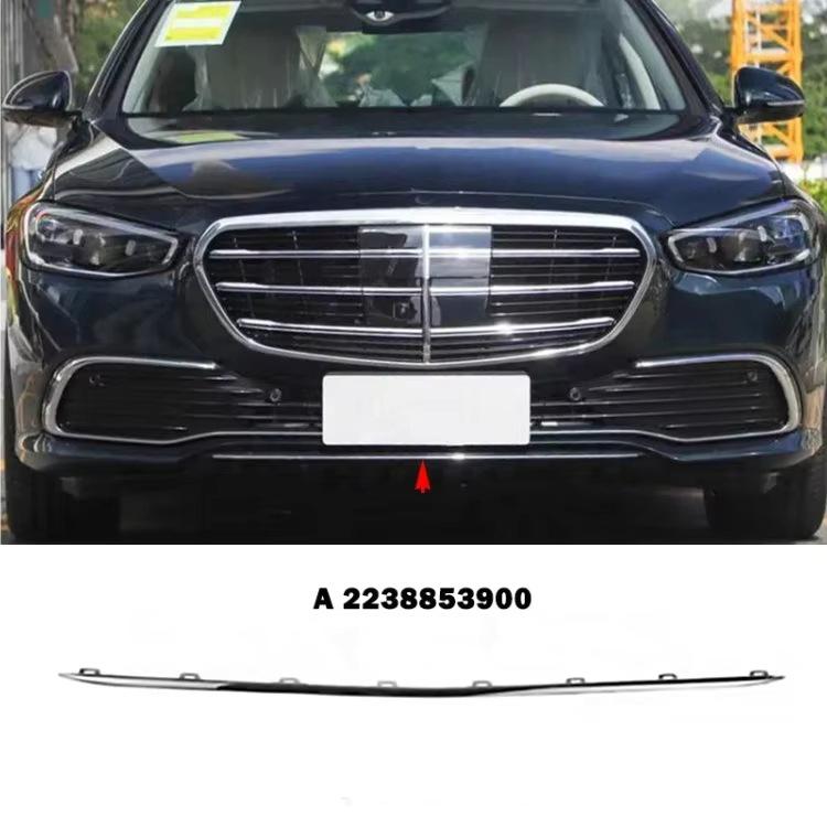 Front Bumper Trim for Mercedes-Benz S-Class W223 (2238853900, 2238854200, 2238854300)