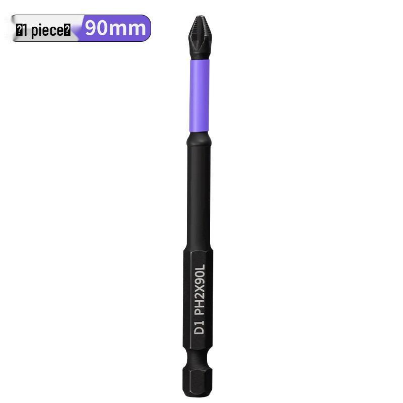 PH2 Magnetic Anti-Slip Phillips Screwdriver Bit Set, 25-150mm, High Hardness Electric Screwdriver Heads