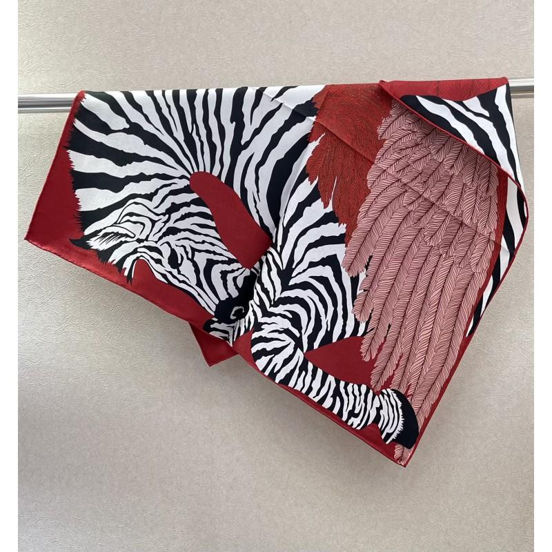 16 Momme 100% Mulberry Silk Square Scarf Womens Fashion Shawl