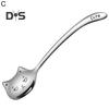Stainless Steel Food Grade Rust Proof Non Stick Dessert Spoon Mirror Surface Smooth Stirring Spoon Kitchen Supplies