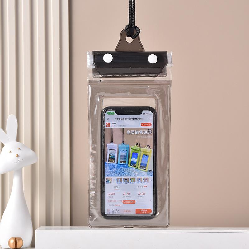 Underwater Photography Mobile Phone Waterproof Bag Universal Waterproof Case for Hot Spring Swimming Mobile Phone