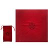 Pentagram Tarot Tablecloth with Bag Velvet Altar Tarot Cloth 50x50cm Divination Table Cloth Home Table Decoration