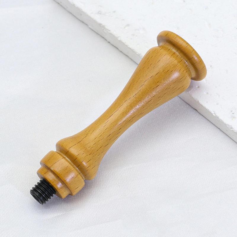 Siegelgriff Siegelgriff Ersatzsiegelgriff Nur Griff Holzgriff Ersatz für Vintage-Wachs