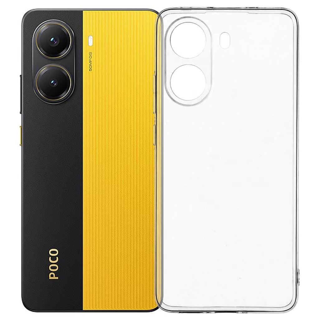 UNITHIN For Xiaomi Poco X7 Pro 5G Case Ultra Thin 0.7mm Clear TPU Anti Drop Phone Cover Precise Cutouts