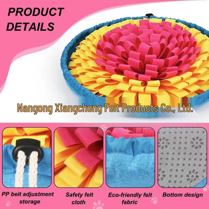 Anti-Choke Slow-Feeding Snuffle Mat for Dogs - Decompression & Training Blanket