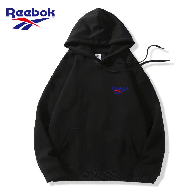 Reebok New Men s and Women s Embroidery Hoodies for Autumn and Winter Men Hoodie S чёрный