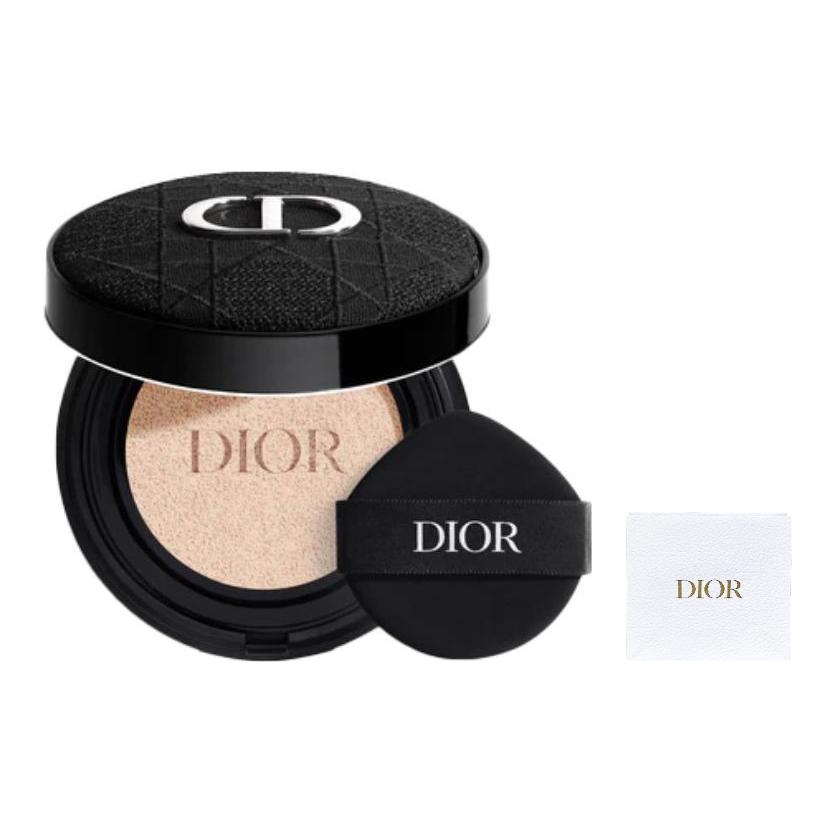 Dior Forever Skin Glow Cushion mit besticktem Cannage-Etui LSF 50 Feuchtigkeitsspendendes Make-up