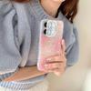 Tulip Flowers Suitable for IPhone 16 Mobile Phone Case Flash Powder Lens Bracket Apple 15 ProMax Anti-fall Cover 14