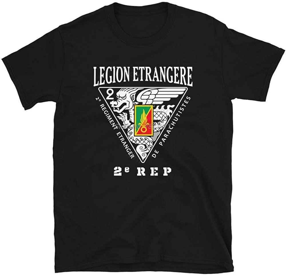 

Legion Etrangere 2 Rep Paratrooper French Foreign Regiment TShirt Summer Cotton Men T Shirt Oversized Tops Harajuku Streetwear S