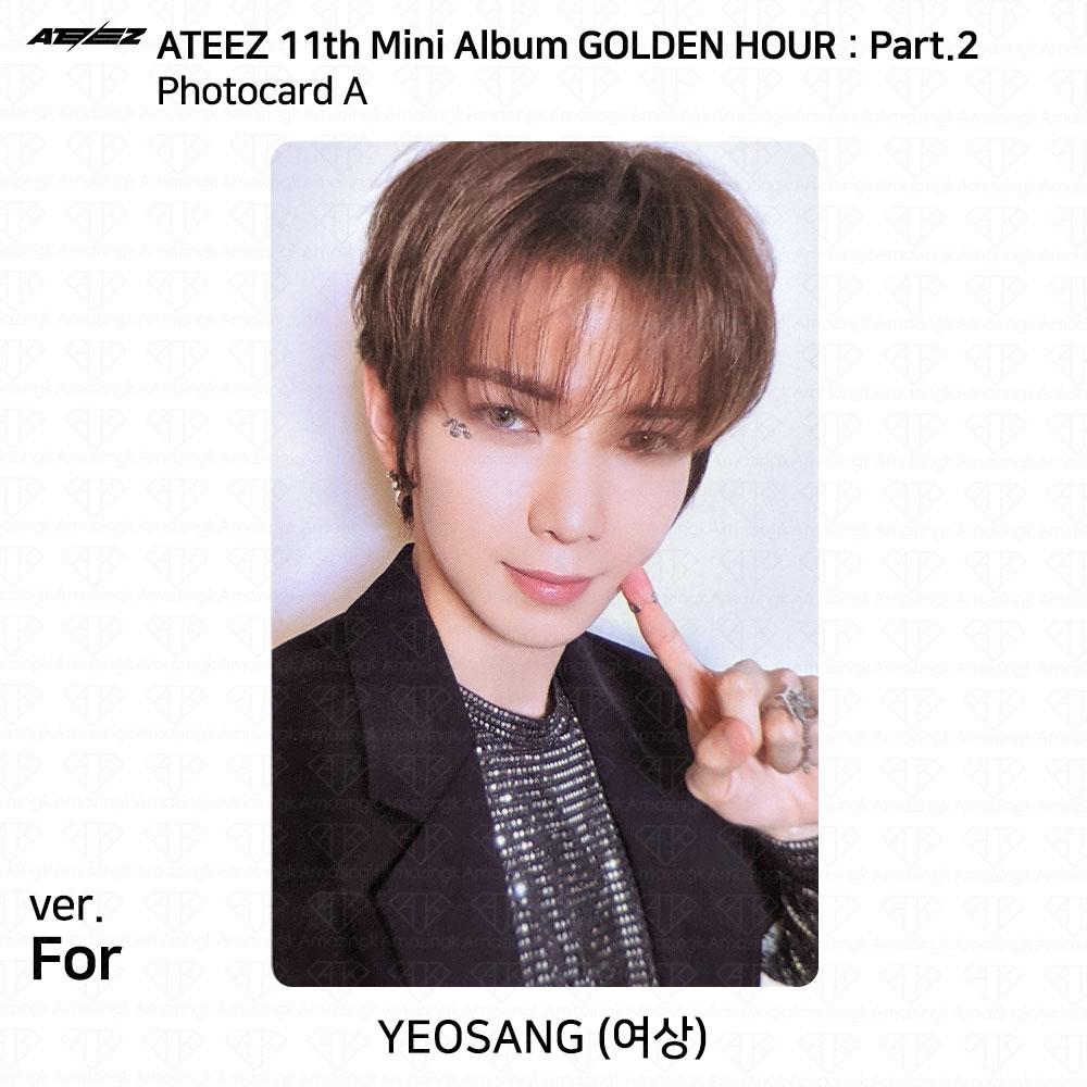 ATEEZ Cel de-al 11-lea Mini Album Ora de Aur Pt.2 Pentru Jurnal pentru Ver Photocard Carte poștală