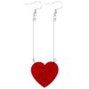 Anime JoJo Bizarre Adventure Drop Earrings Cosplay Props KakyNoria Cherry Earrings Ear Clip Men Girl Jewelry Gift