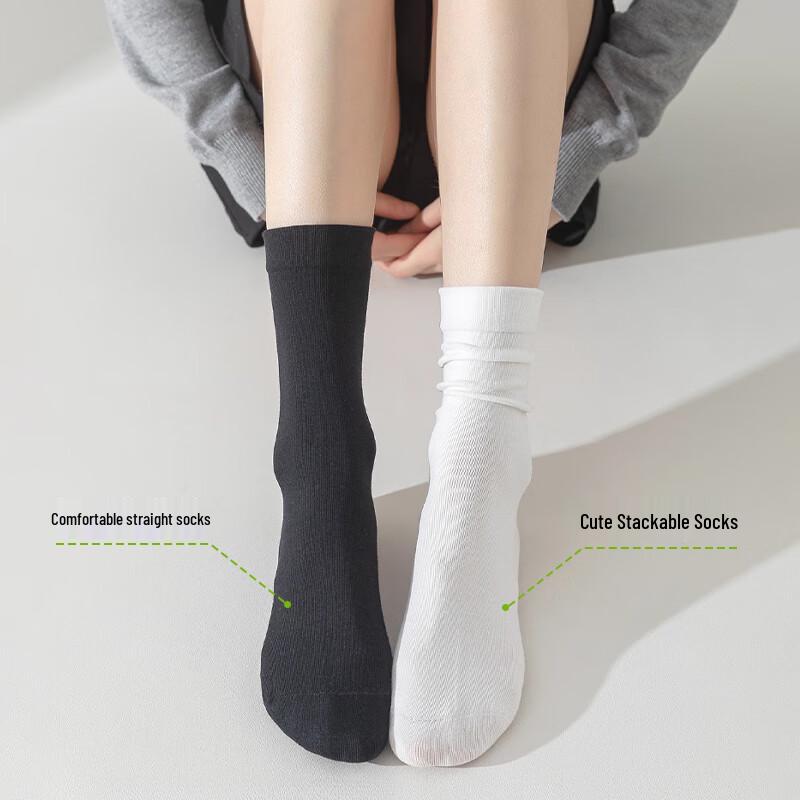 Qihaiqiu Unisex Disposable High-Tube Travel Socks
