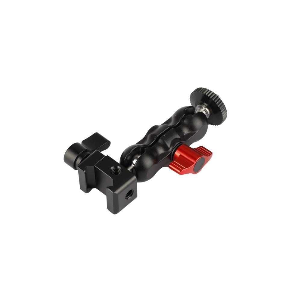 

CAMVATE Articulating Arm Ball Head with NATO Clamp for DSLR Camera Monitor 1/4 -20