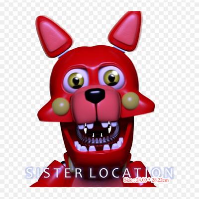 Fnaf Sl Puppet Hand Puppet Five Nights At Freddy's Sister Location P Iron-on Transfers For Clothing Tshirt Bag Heat Transfer Stickers Iron On Patches