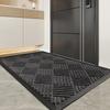 Non-slip Indoor Doormat Rubber Mat Scraper Dustproof Dirt Resistant Home Essential Durable Rubber Mat