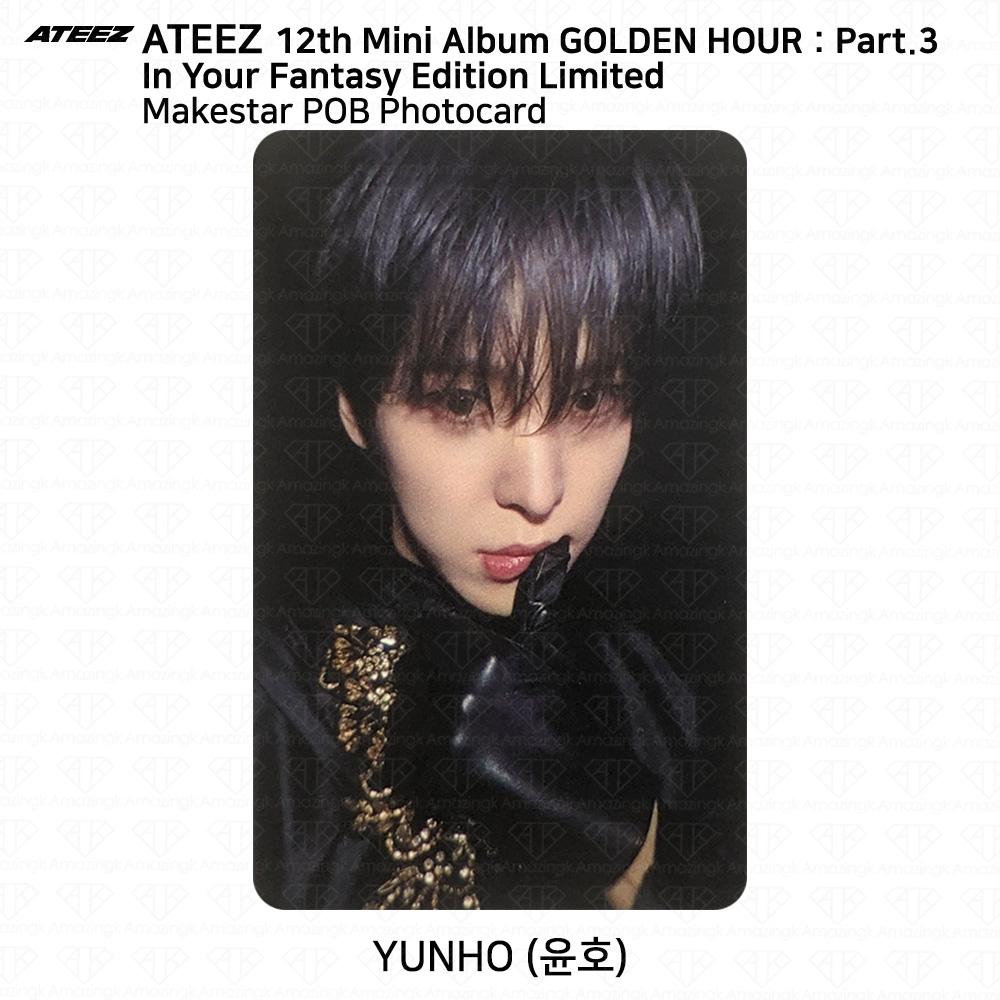 ATEEZ Golden Hour Part.3 In Your Fantasy Edition Limited Makestar POB Photocard