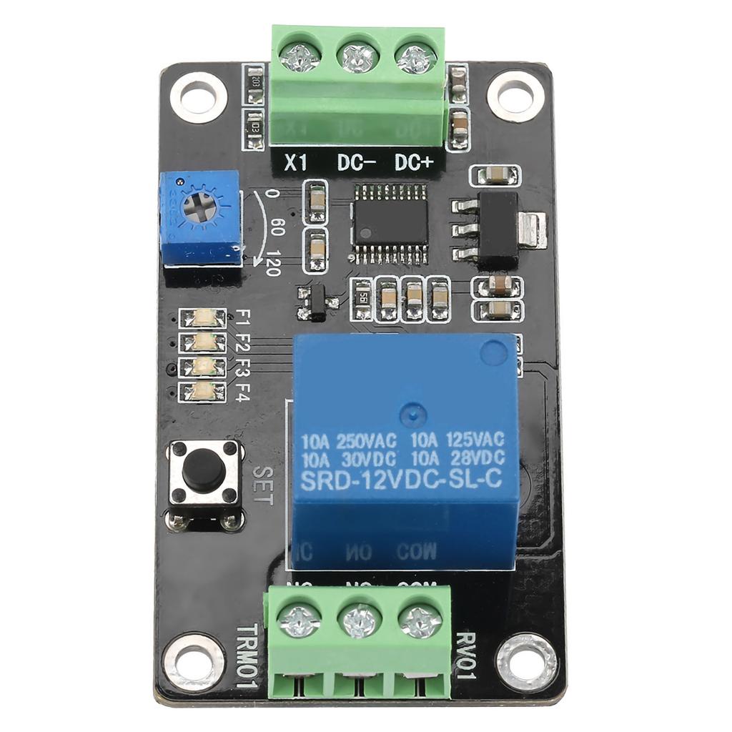 Verzögerungs-Zeitrelais Selbstverriegelnder Ein-Aus-Zeitschalter Super 555 Timer DC 12V
