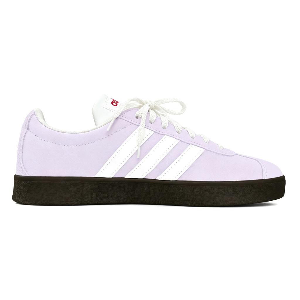 adidas VL COURT 2.0 Low Top Skateboard Shoes Unisex Purple HQ1802(Team138-)