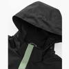 Romon Unisex Outdoor Detachable Hooded Windproof Jacket