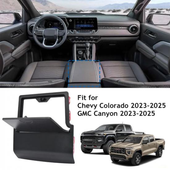 Fit -2025 GMC Canyon Cab Center Console Armrest Hidden Storage Box Organizer