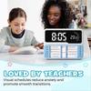 Timer Visivo per Bambini - Strumento di Gestione del Tempo per Autismo e ADHD con Sveglia Digitale, Planner con Tabella delle Attività per l'Allenamento della Concentrazione