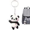 Panda Keychain, Keychain, Cute, 3D 3D Design, Scratch Resistant, Safe Design for Kids, Bag