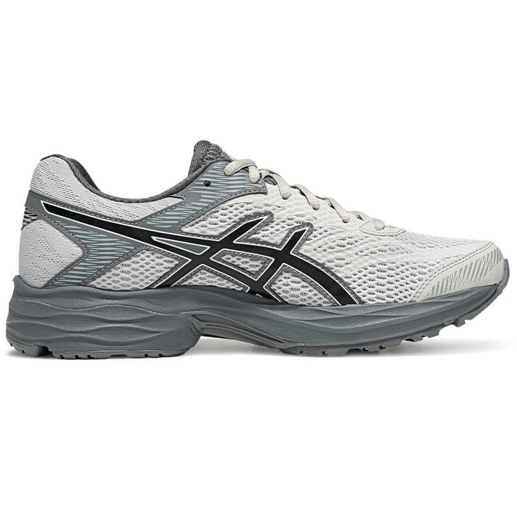 Asics Gel-Flux 4 Fashion Versatile Low-Top Running Shoes Men sneaker Gray Black 1011A614-034