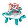 Fishing Toys Children'S Magnetic Multi-Functional Fishing Plate, Baby Electric Rotating Fishing Table Set Box