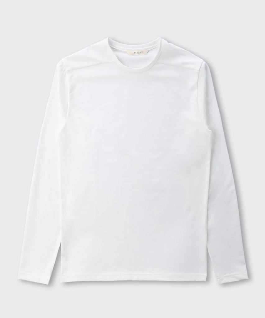 PANICALE Crew Neck Basic Long Sleeve T-Shirt 6 Colors
