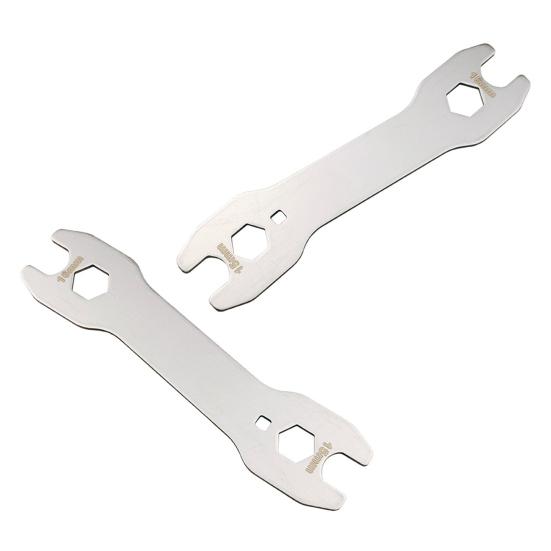 Stainless Steel Bike Hub Wrench 13/14/15/16/17/18/19/20MM Cycling Road Mountain Bicycle Hub Cone Adjuster Wrench Bicycle Repair Tools
