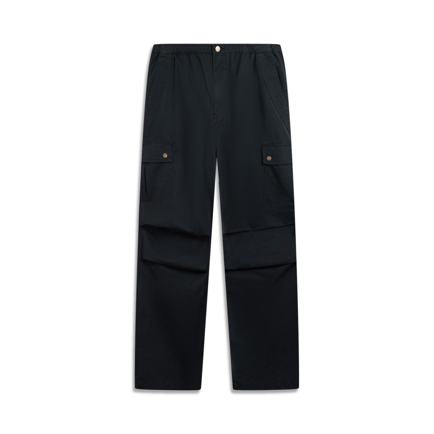 

Li Ning Sports Lifestyle Series Loose Fit Embroidered Logo Casual Pants Men bottoms AKXV379-1 S